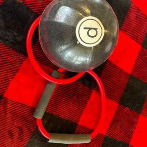 Pure Barre inflatable ball and double tube.